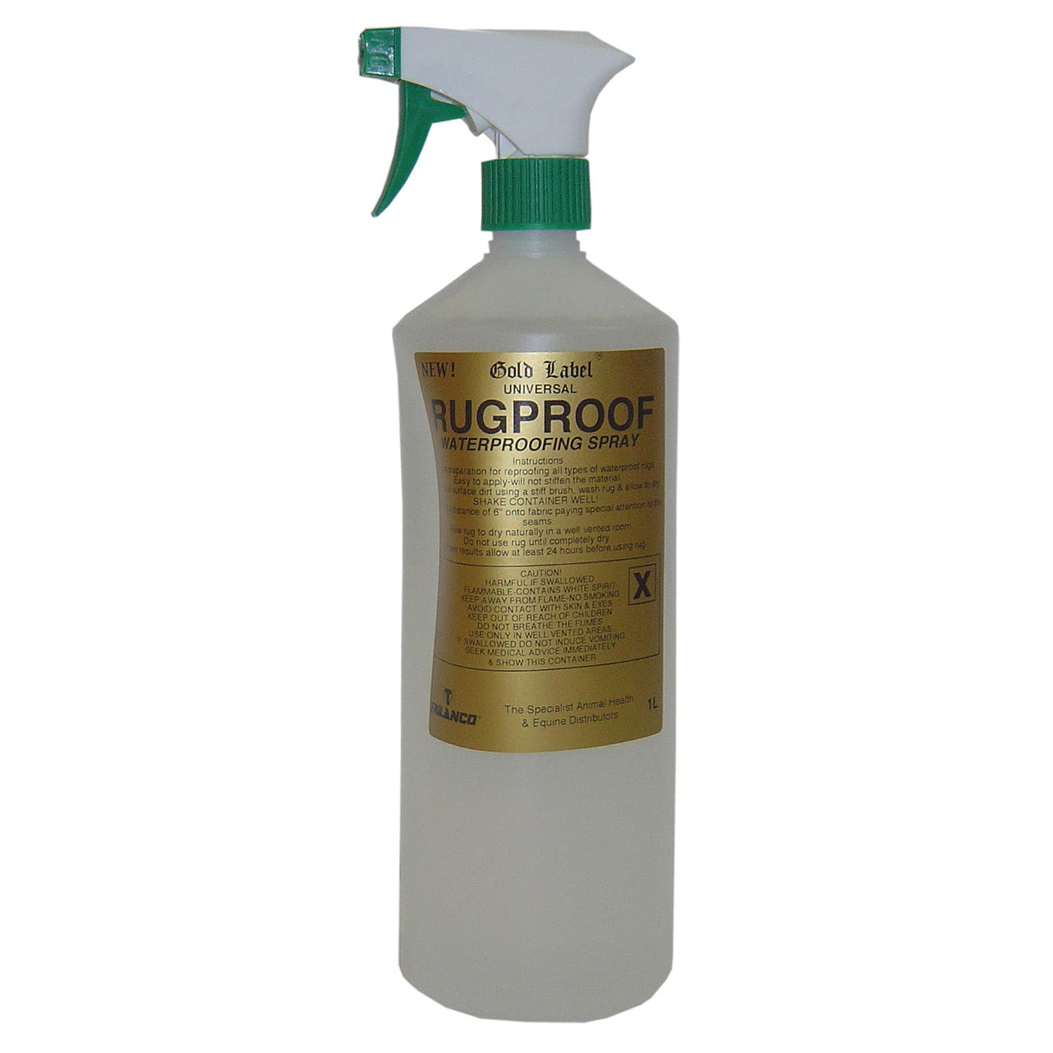 Gold Label Universal Rugproof Spray from Gold Label – Riding & Harness ...