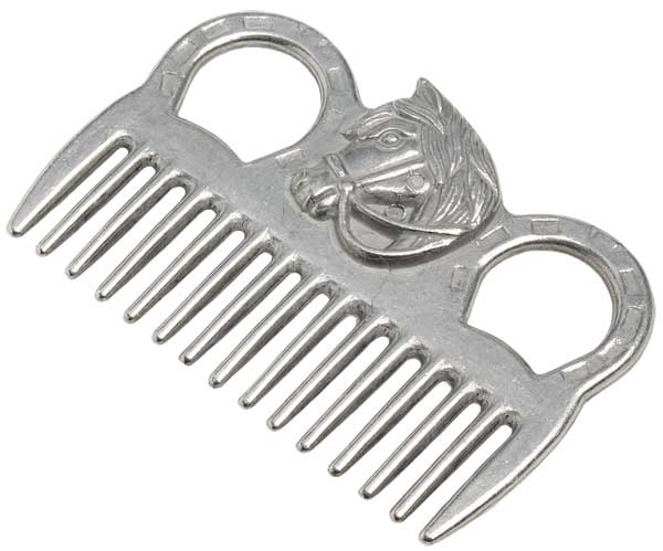 Gymkhana Grooming Horse Head Mane Comb Metal