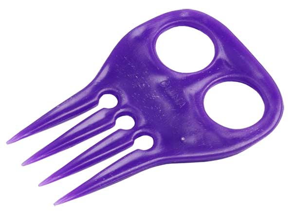 Gymkhana Grooming Purple Braid Aid Comb