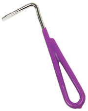 Gymkhana Grooming Purple Hoof Pick PVC Coated