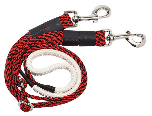 Gymkhana Reins Red/Black Polocrosse Reins