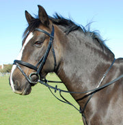 Heritage Martingale Cob / Black Heritage English Leather Running Martingale
