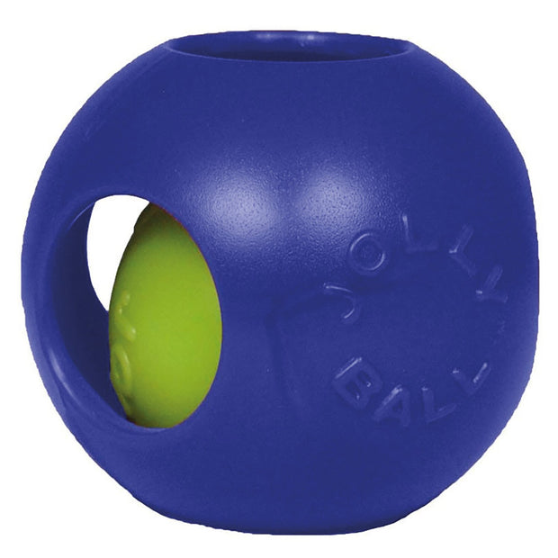 Horsemen's Pride 8" / Blue Jolly Pets Teaser Ball Jolly Ball