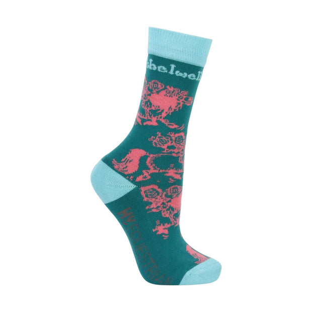 Hy Equestrian Socks Hy Equestrian Thelwell Collection Children’s Trophy Socks (Pack of 3) CLEARANCE