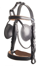 Ideal Driving Bridle Cob / Black/London Ideal Marathon Bridle