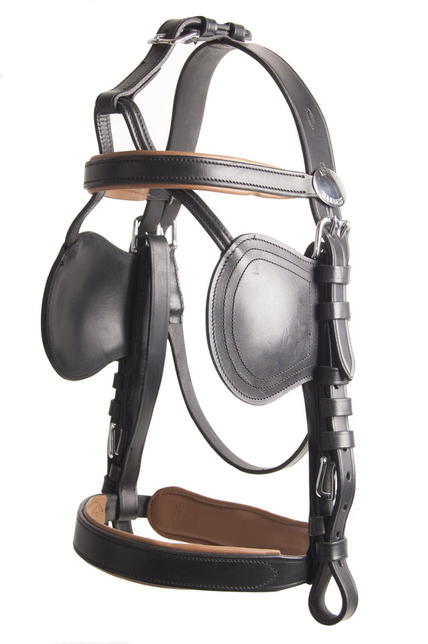 Ideal Driving Bridle Cob / Black/London Ideal Marathon Bridle