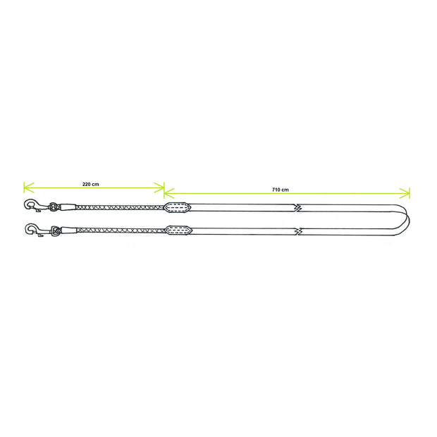 Ideal Double lunging line Long Reins