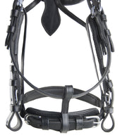 Ideal Driving Harness Ideal Leather Gullet Strap