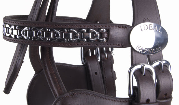 Ideal Driving Bridle Ideal Luxe Leather Driving Bridle