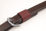 Ideal Driving Reins Leather Velcro Rein Clamp