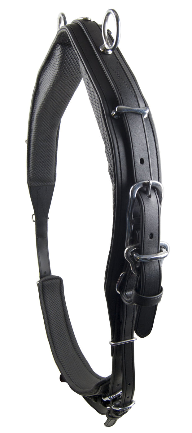 Ideal Driving Harness Mini / Black Ideal Equestrian EuroTech Combi Back Pad Driving Saddle Complete