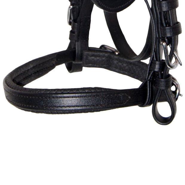 Ideal Driving Bridle Mini / Black Ideal Eurotech Noseband