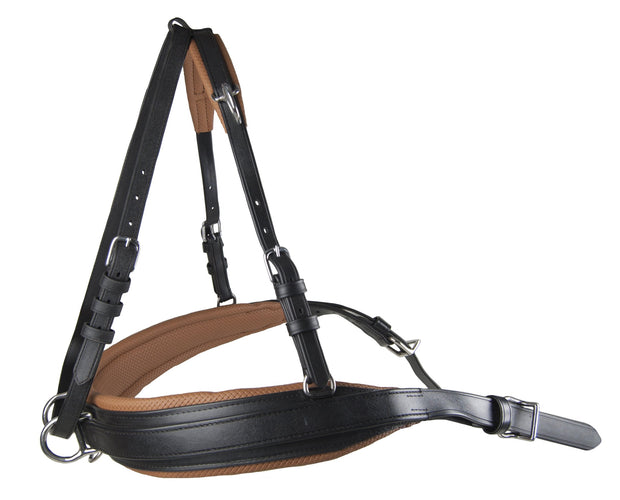 Ideal Driving Harness Mini / Black/London Ideal Eurotech Combi Breastplate