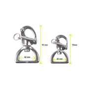 Ideal Driving Harness Quick Release Shackle Breeching