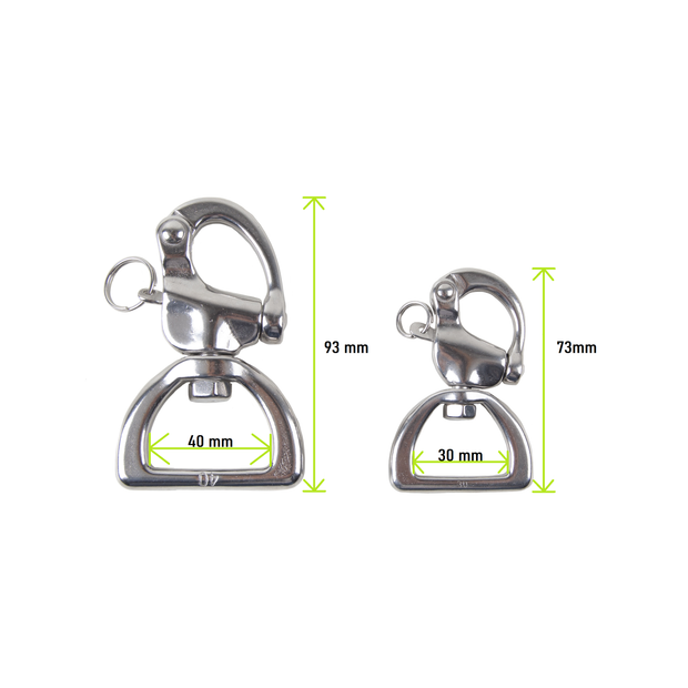 Ideal Driving Harness Quick Release Shackle Breeching