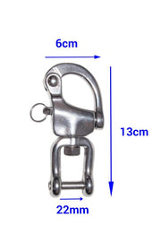Ideal Driving Harness Quick Release Shackle with screw