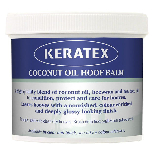 Keratex Grooming Black Keratex Coconut Oil Hoof Balm