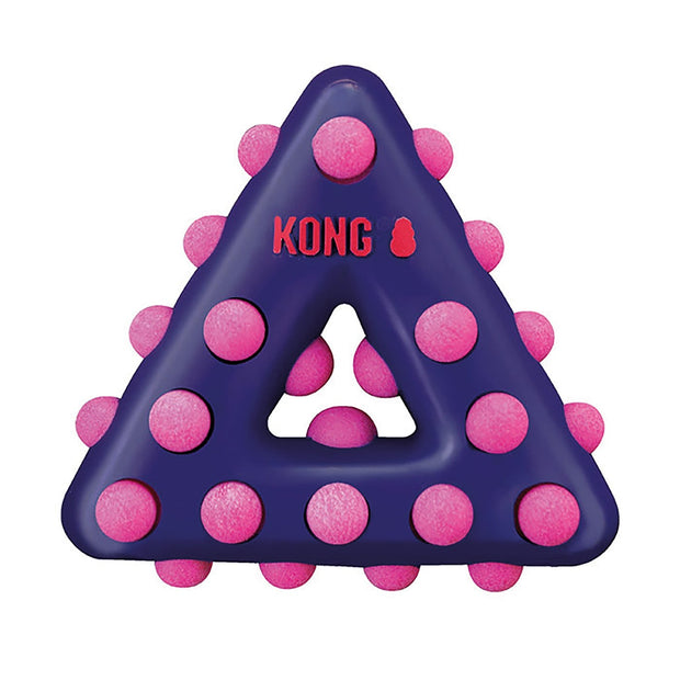 Kong Dog Toy Small Kong Dotz Triangle