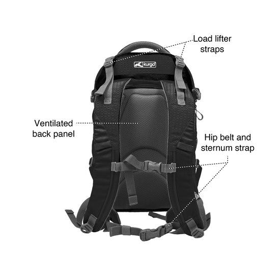 Kurgo Black Kurgo G-Train K9 Pack Black