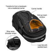 Kurgo Black Kurgo G-Train K9 Pack Black