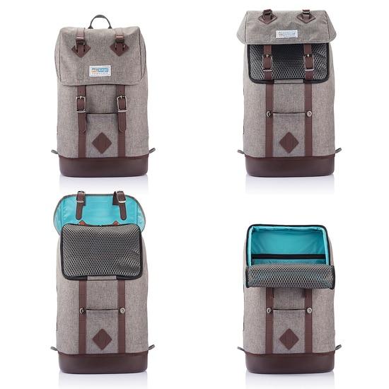 Kurgo Heather Grey Kurgo K9 Rucksack