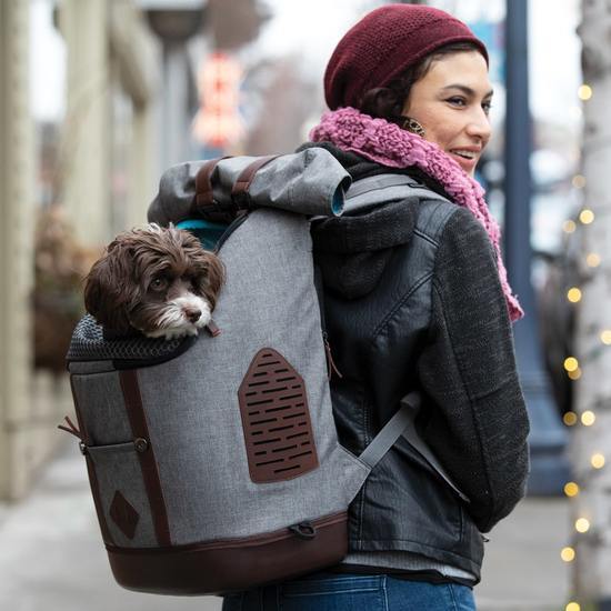 Kurgo Heather Grey Kurgo K9 Rucksack