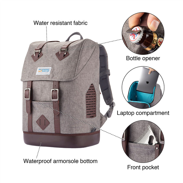 Kurgo Heather Grey Kurgo K9 Rucksack