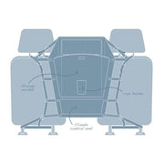 Kurgo Kurgo Backseat Barrier Black