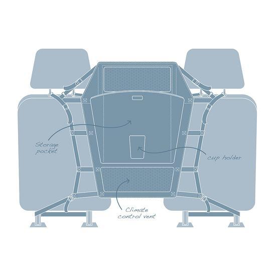 Kurgo Kurgo Backseat Barrier Black