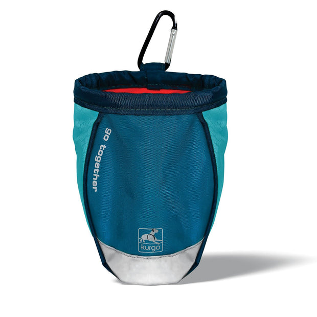 Kurgo Kurgo Go Stuff It Treat Bag Coastal Blue