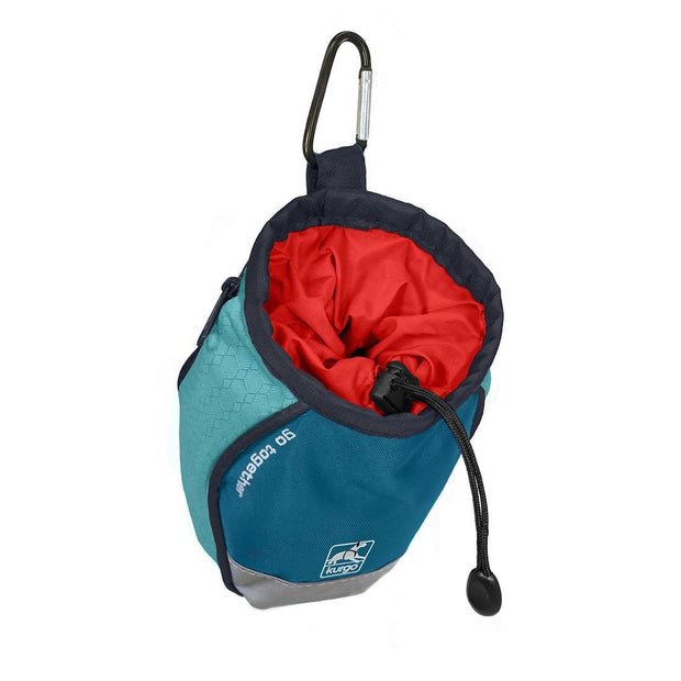 Kurgo Kurgo Go Stuff It Treat Bag Coastal Blue