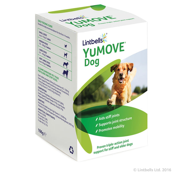 Lintbells Supplements 120 Pack Lintbells Yumove Dog Tablets