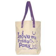 Moorland Rider Violet Moorland Rider Horsey Girl Shopper Bag