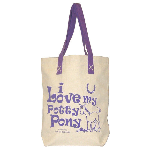 Moorland Rider Violet Moorland Rider Horsey Girl Shopper Bag