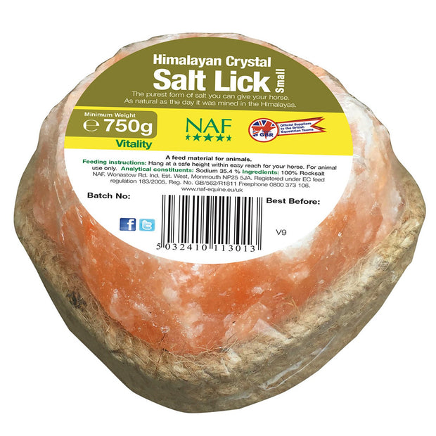 NAF Licks Small X 750 Gm Naf Himalayan Salt Lick