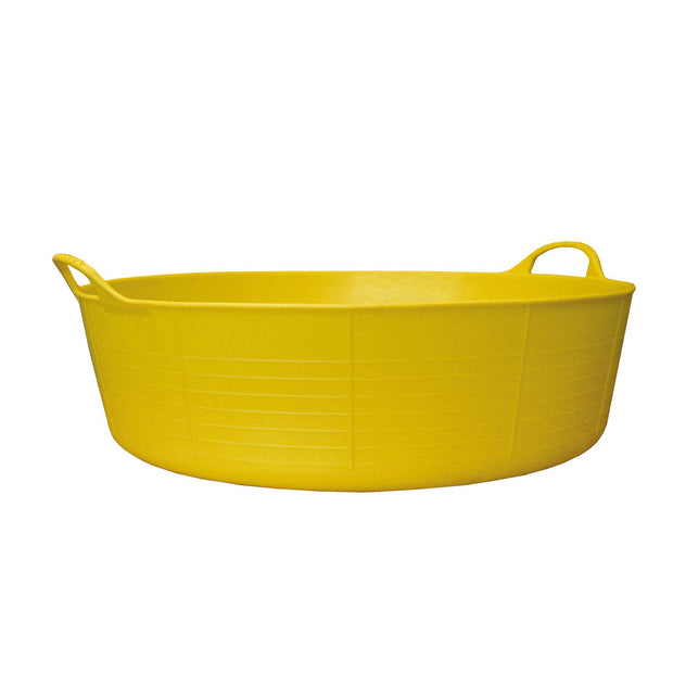Red Gorilla Bucket Large / Yellow Gorilla Tubtrug Flexible Shallow