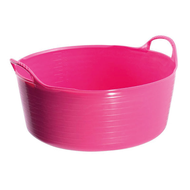 Red Gorilla Bucket Small / Pink Gorilla Tubtrug Flexible Shallow