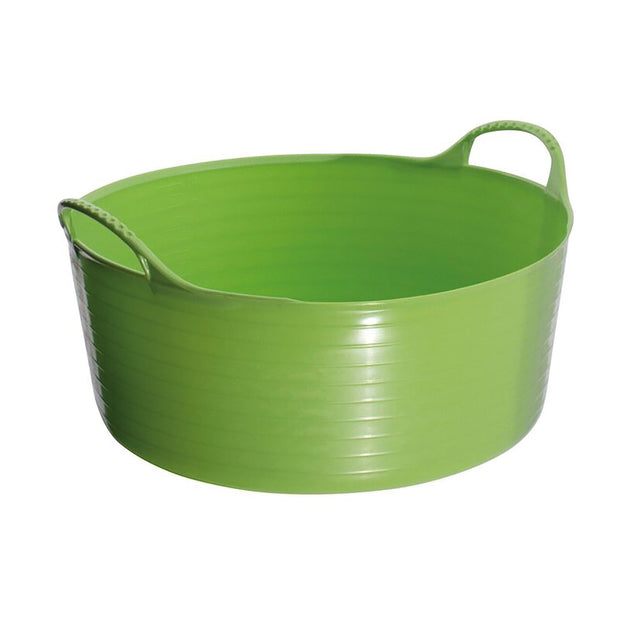 Red Gorilla Bucket Small / Pistachio Gorilla Tubtrug Flexible Shallow