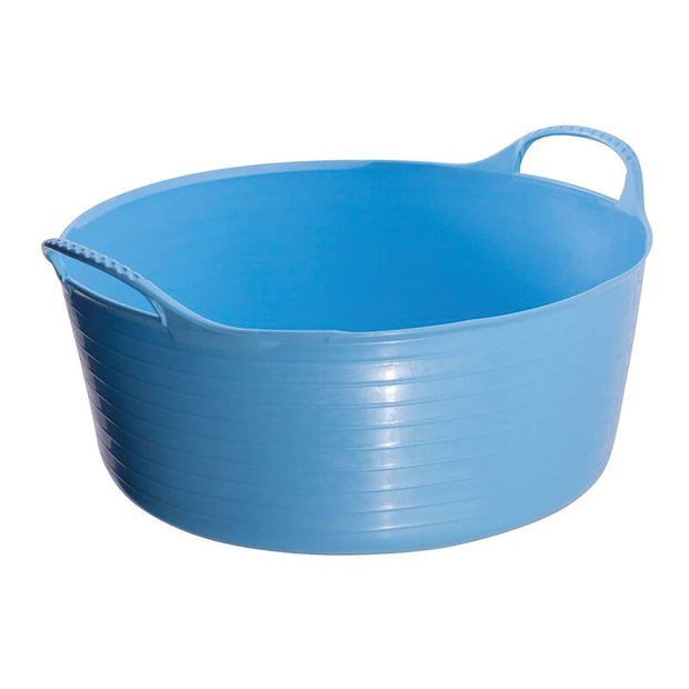 Red Gorilla Bucket Small / Sky Blue Gorilla Tubtrug Flexible Shallow