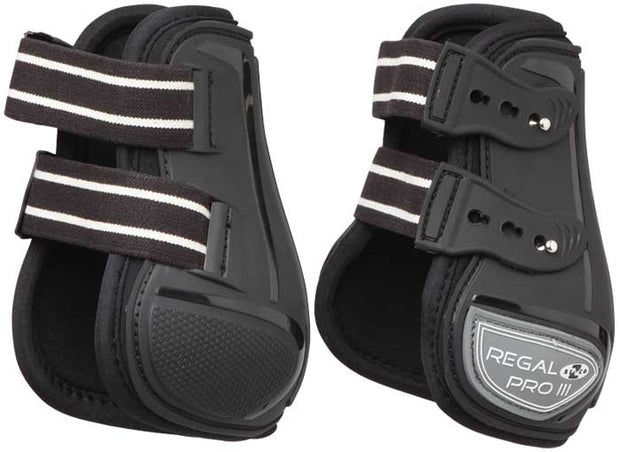 Regal Horse Boots Black Regal Pro MkIII Fetlock Boots