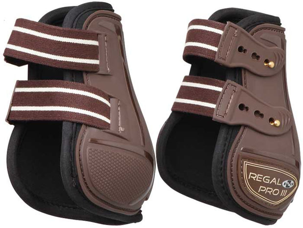 Regal Horse Boots Brown Regal Pro MkIII Fetlock Boots