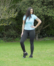 Rhinegold Jodhpurs 8 / Black Rhinegold Performance Riding Tights