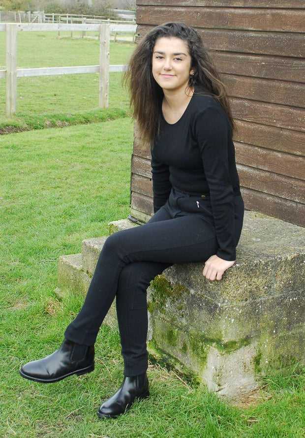 Rhinegold Jodhpurs Black / 8 Rhinegold Essential Jodhpurs