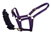 Rhinegold Headcollar & Lead Harlequin Headcollar And Rope Set CLEARANCE