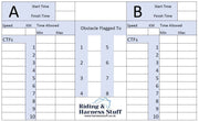 Riding & Harness Stuff Marathon Times Laminated Sheet