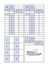 Riding & Harness Stuff Marathon Times Laminated Sheet