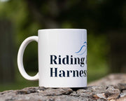 Riding & Harness Stuff Mugs White Plain Branded Carriage Driving Gift Mugs