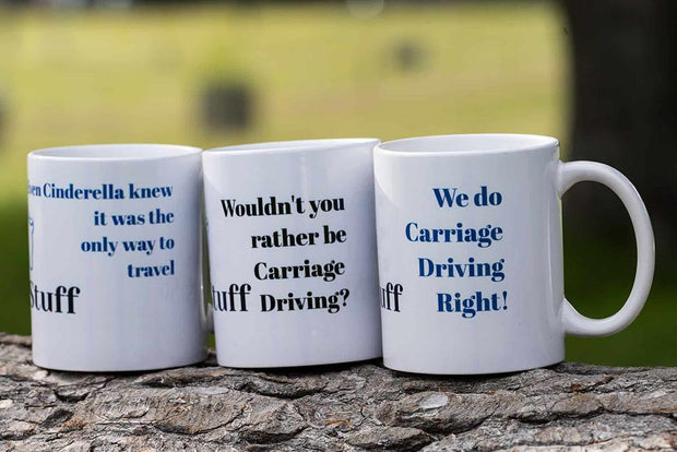 Riding & Harness Stuff Mugs Wouldn't You Rather Be Carriage Driving Carriage Driving Gift Mugs