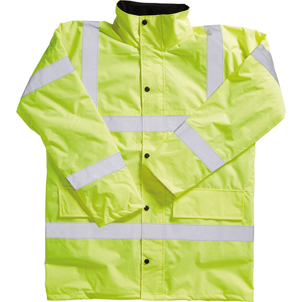 Rodo Limited Jacket Small Blackrock Hi-Viz Coat Adult