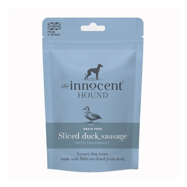 The Innocent Hound Dog Treat The Innocent Hound Sliced Duck Sausage with Cranberry Treats